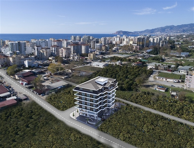 Neues Bauprojekt im Stadtteil Mahmutlar