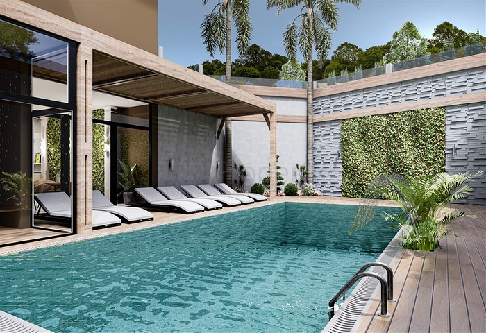 Neues Bauprojekt im Stadtteil Mahmutlar