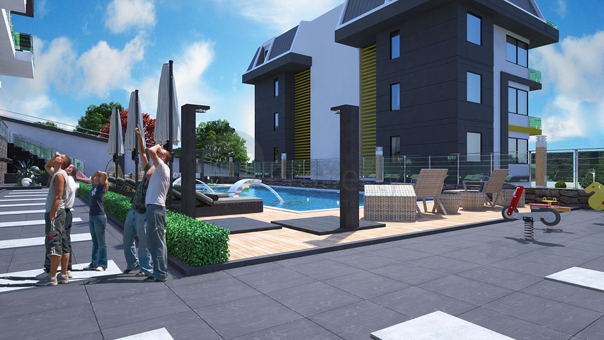 Wohnung im neuen Investitionsprojekt des Landkreises Kestel