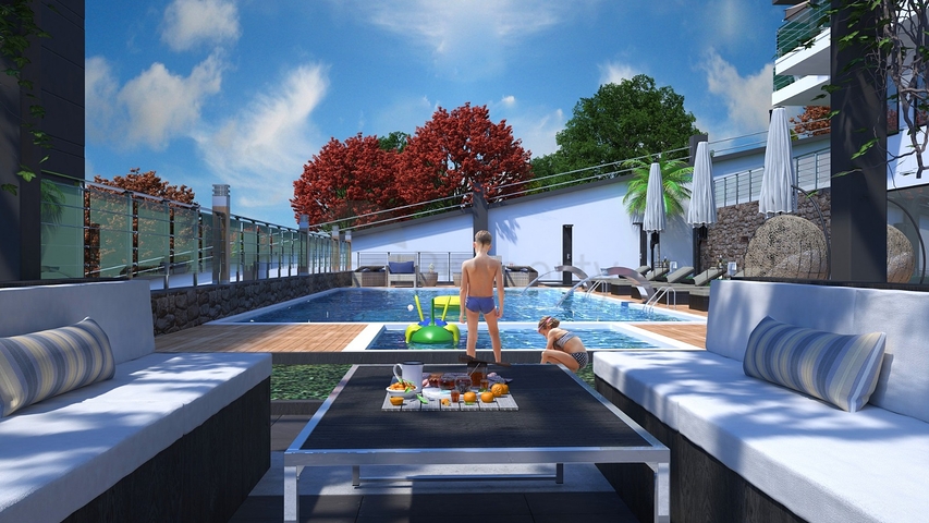 Wohnung im neuen Investitionsprojekt des Landkreises Kestel