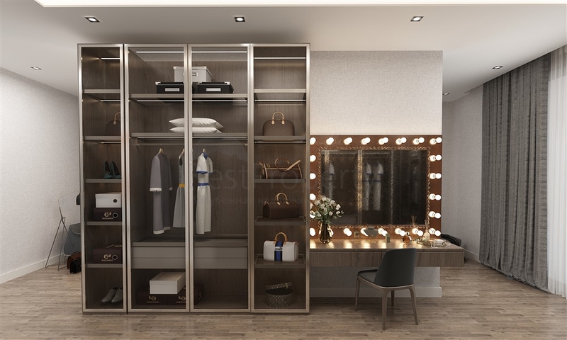 5+1 High-End-Gabelprojekt im Zentrum von Alanya mit herrlichem Panoramablick