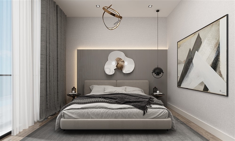 5+1 High-End-Gabelprojekt im Zentrum von Alanya mit herrlichem Panoramablick