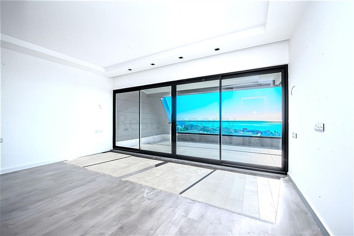 Komplex von luxuriösen Villen mit Meerblick in Avsallar