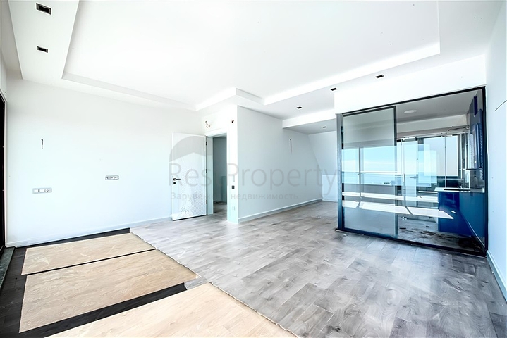 Komplex von luxuriösen Villen mit Meerblick in Avsallar