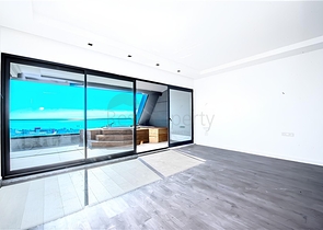 Komplex von luxuriösen Villen mit Meerblick in Avsallar