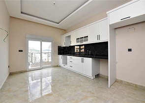 3+1 Penthouse mit Meerblick im Stadtteil Mahmutlar