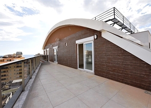 3+1 Penthouse mit Meerblick im Stadtteil Mahmutlar