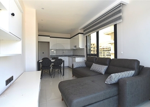 1+1 Wohnung 200 m vom Strand entfernt im Stadtteil Kargicak 