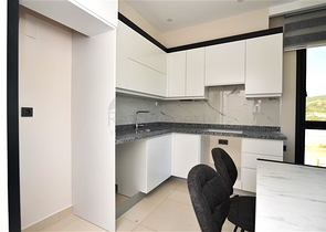 1+1 Wohnung 200 m vom Strand entfernt im Stadtteil Kargicak 