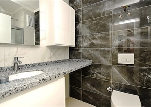 1+1 Wohnung 200 m vom Strand entfernt im Stadtteil Kargicak 