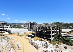 1+1 Wohnung 200 m vom Strand entfernt im Stadtteil Kargicak 