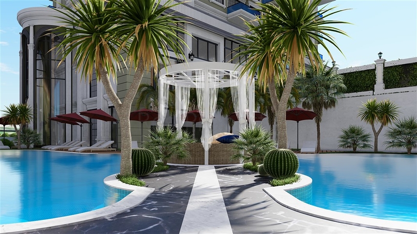 Neues Projekt in Kargicak, 200 Meter vom Meer entfernt