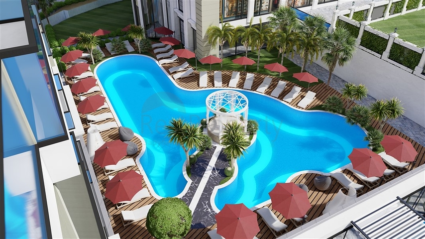 Neues Projekt in Kargicak, 200 Meter vom Meer entfernt