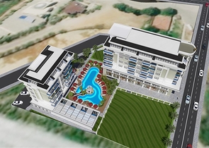 Neues Projekt in Kargicak, 200 Meter vom Meer entfernt