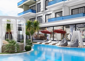 Neues Projekt in Kargicak, 200 Meter vom Meer entfernt