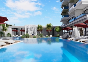 Neues Projekt in Kargicak, 200 Meter vom Meer entfernt