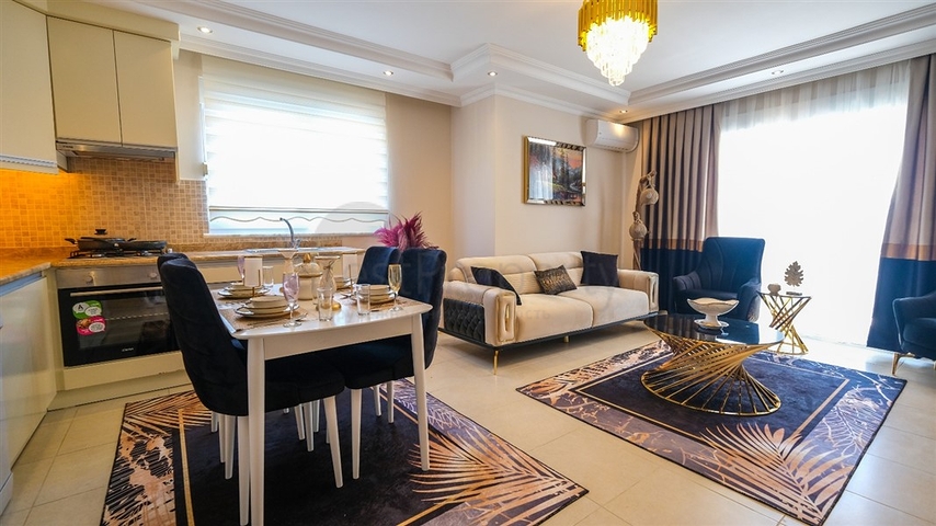 Dreizimmerwohnung im Stadtteil Mahmutlar