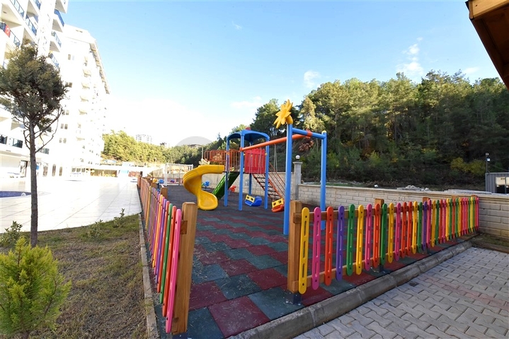 1+1 Wohnung in einem neuen Komplex im Stadtteil Avsalar