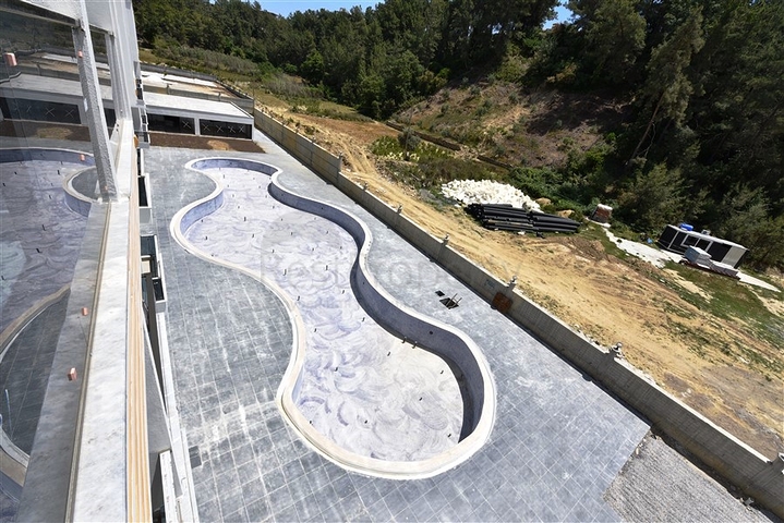 1+1 Wohnung in einem neuen Komplex im Stadtteil Avsalar