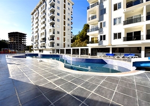 1+1 Wohnung in einem neuen Komplex im Stadtteil Avsalar