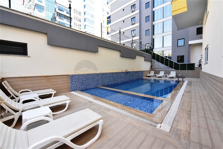 Penthouse mit Bergblick im Stadtteil Mahmutlar