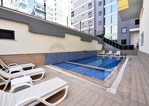 Penthouse mit Bergblick im Stadtteil Mahmutlar