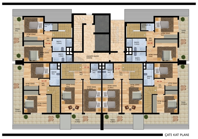 Neues Investitionsprojekt im Herzen von Mahmutlar