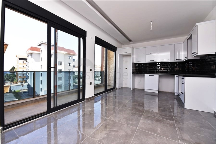 Zweizimmerwohnung in einer ruhigen Gegend von Alanya