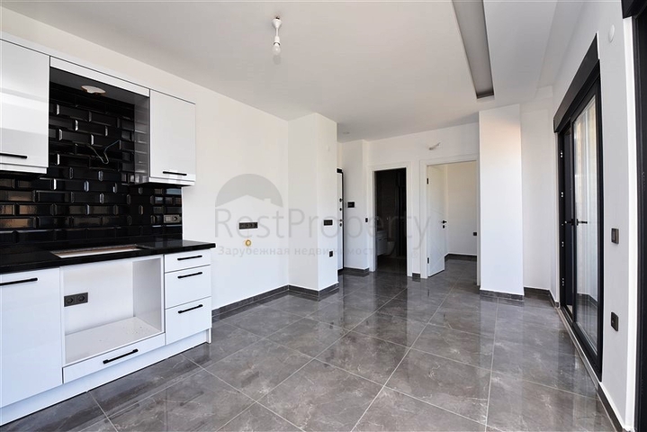 Zweizimmerwohnung in einer ruhigen Gegend von Alanya