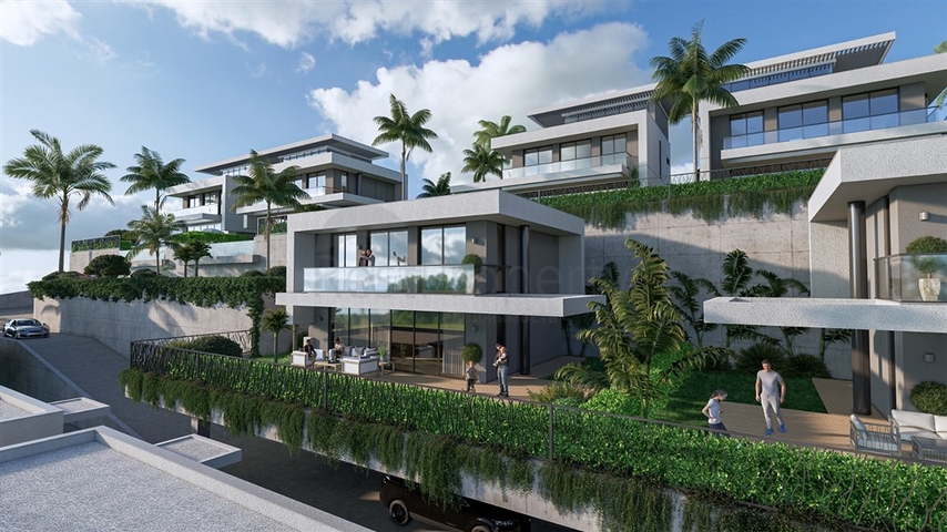 Neues Projekt von Villen in der ökologisch sauberen Gegend von Alanya - Kargicak