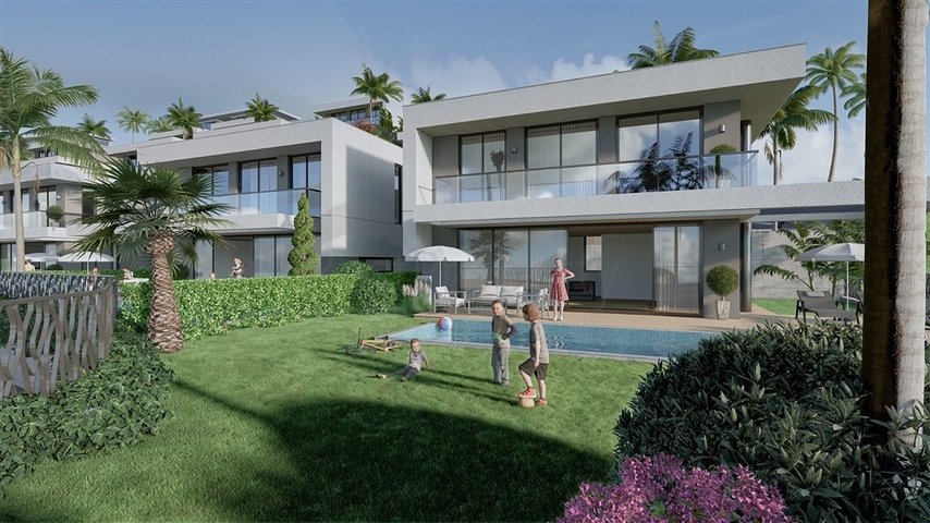 Neues Projekt von Villen in der ökologisch sauberen Gegend von Alanya - Kargicak