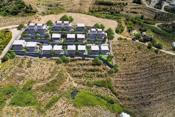 Neues Projekt von Villen in der ökologisch sauberen Gegend von Alanya - Kargicak