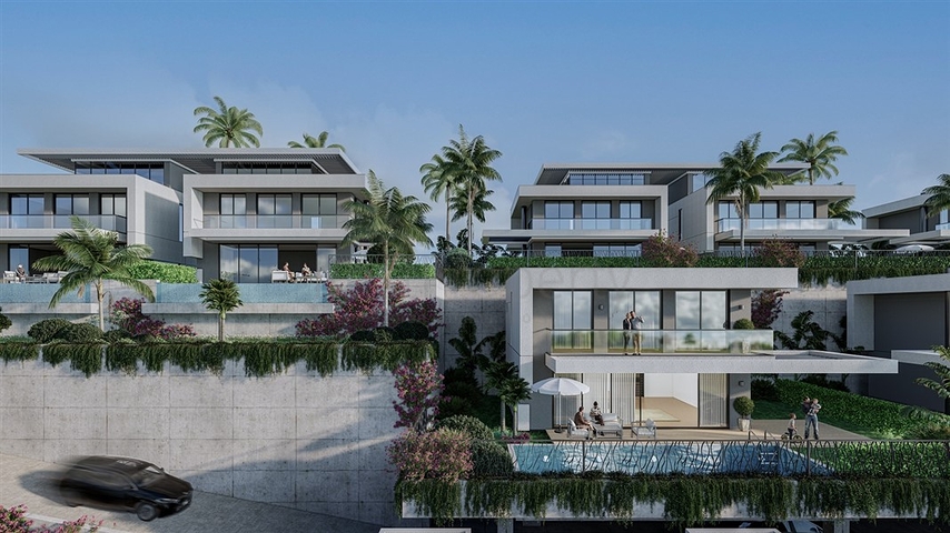 Neues Projekt von Villen in der ökologisch sauberen Gegend von Alanya - Kargicak