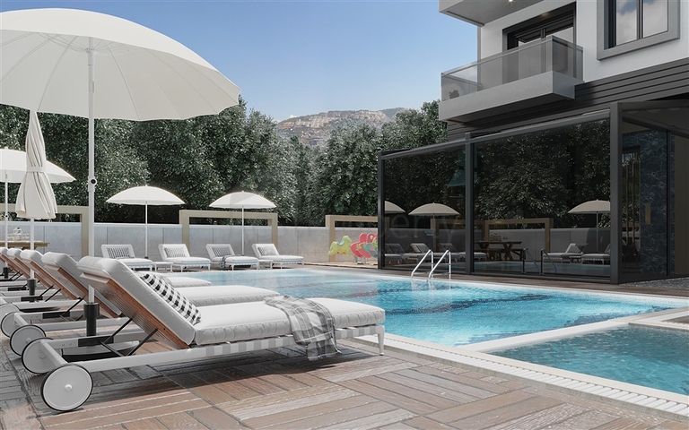 Neuer Komplex im Stadtteil Kargicak