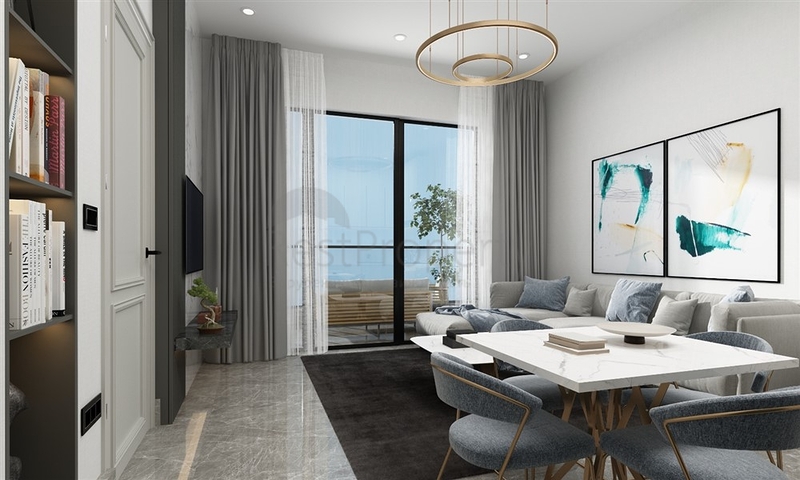 Neuer Komplex im Stadtteil Kargicak