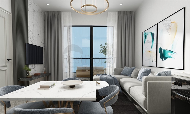 Neuer Komplex im Stadtteil Kargicak