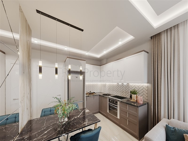 Komplex mit ganzjähriger Infrastruktur im grünen Viertel von Demirtas