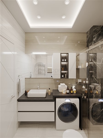 Komplex mit ganzjähriger Infrastruktur im grünen Viertel von Demirtas