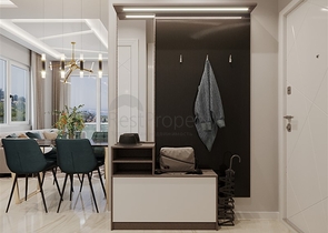 Komplex mit ganzjähriger Infrastruktur im grünen Viertel von Demirtas