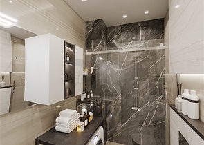 Komplex mit ganzjähriger Infrastruktur im grünen Viertel von Demirtas