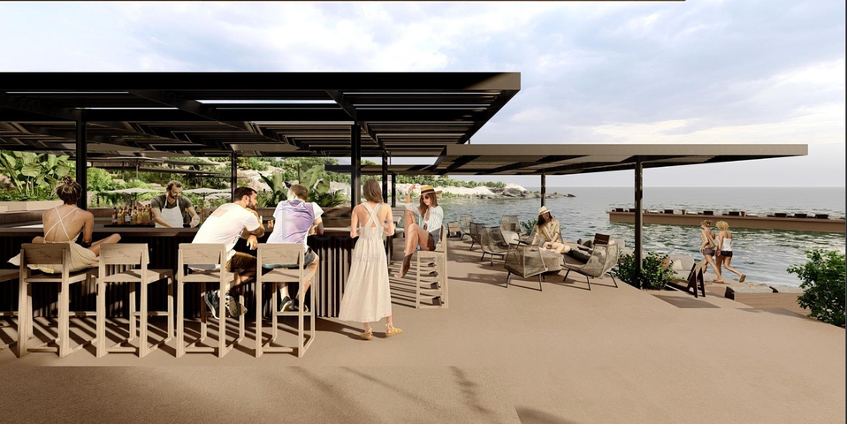 Projekt an der ersten Küste im Yalıkavak-Gebiet