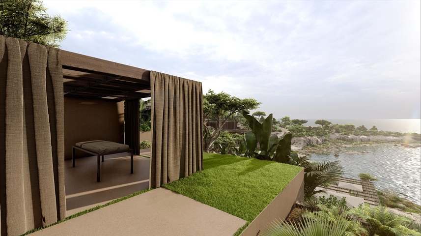 Projekt an der ersten Küste im Yalıkavak-Gebiet