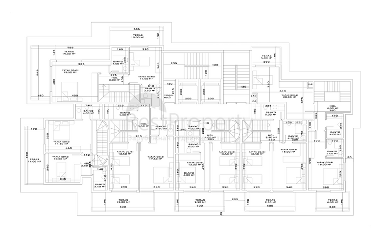 Neuer schöner Luxus-Komplex in Okudzhalar 