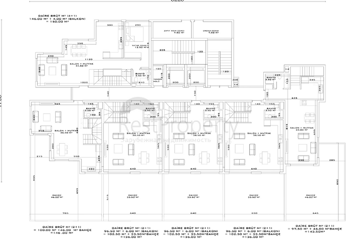 Neuer schöner Luxus-Komplex in Okudzhalar 