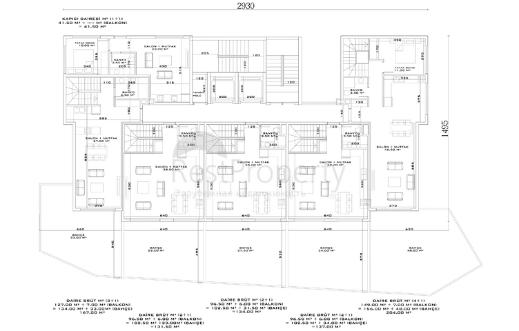 Neuer schöner Luxus-Komplex in Okudzhalar 