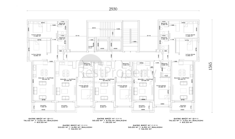 Neuer schöner Luxus-Komplex in Okudzhalar 
