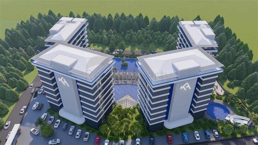 Neuer schöner Luxus-Komplex in Okudzhalar 