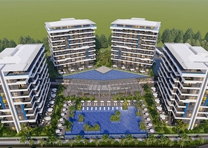 Neuer schöner Luxus-Komplex in Okudzhalar 