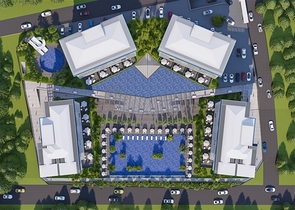 Neuer schöner Luxus-Komplex in Okudzhalar 