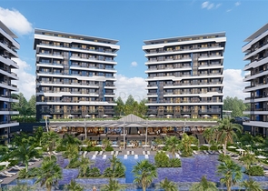 Neuer schöner Luxus-Komplex in Okudzhalar 